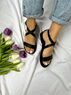 christina Christi | Ankle Strap Sandals Women - Dark Comfort 