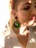 christina Christi | Geometric Clip On Earrings 