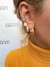 christina Christi | Tiny Hoop Earrings Gold 