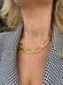 christina Christi | Wide Chain Necklace Gold 